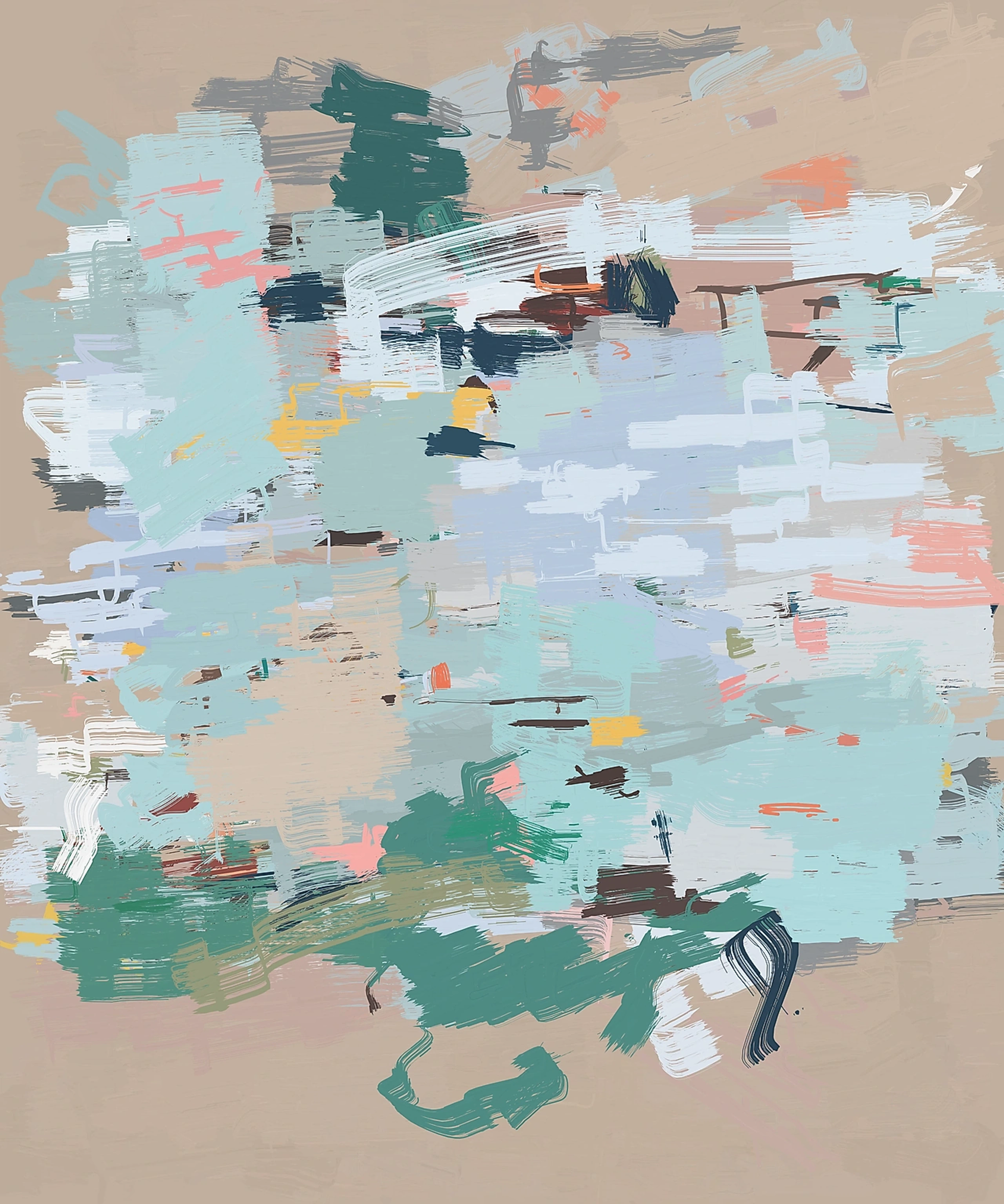 Harbor Scene #2 (after John Henry Twachtman)